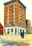 Colonial Trust Building, Reading, PA in 1907 art print
