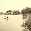 Riverside Park, Neenah WI in 1905 restored photo print