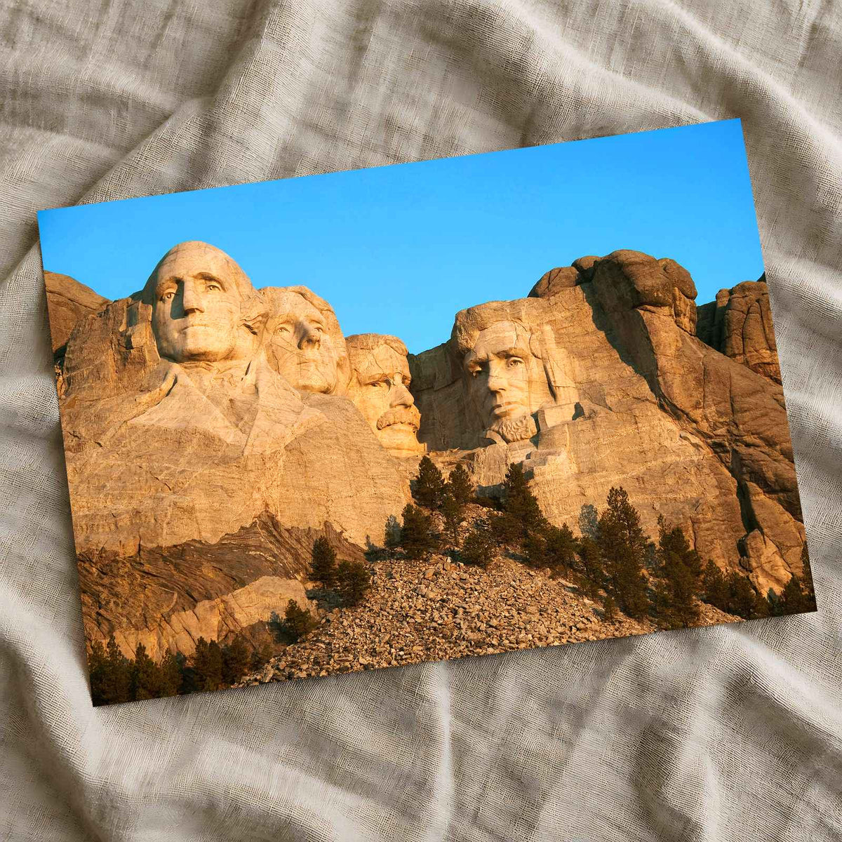 Mount Rushmore in South Dakota Photo Print Wall Decor