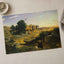 Hagar in the Wilderness art print by Camille Corot (1835)
