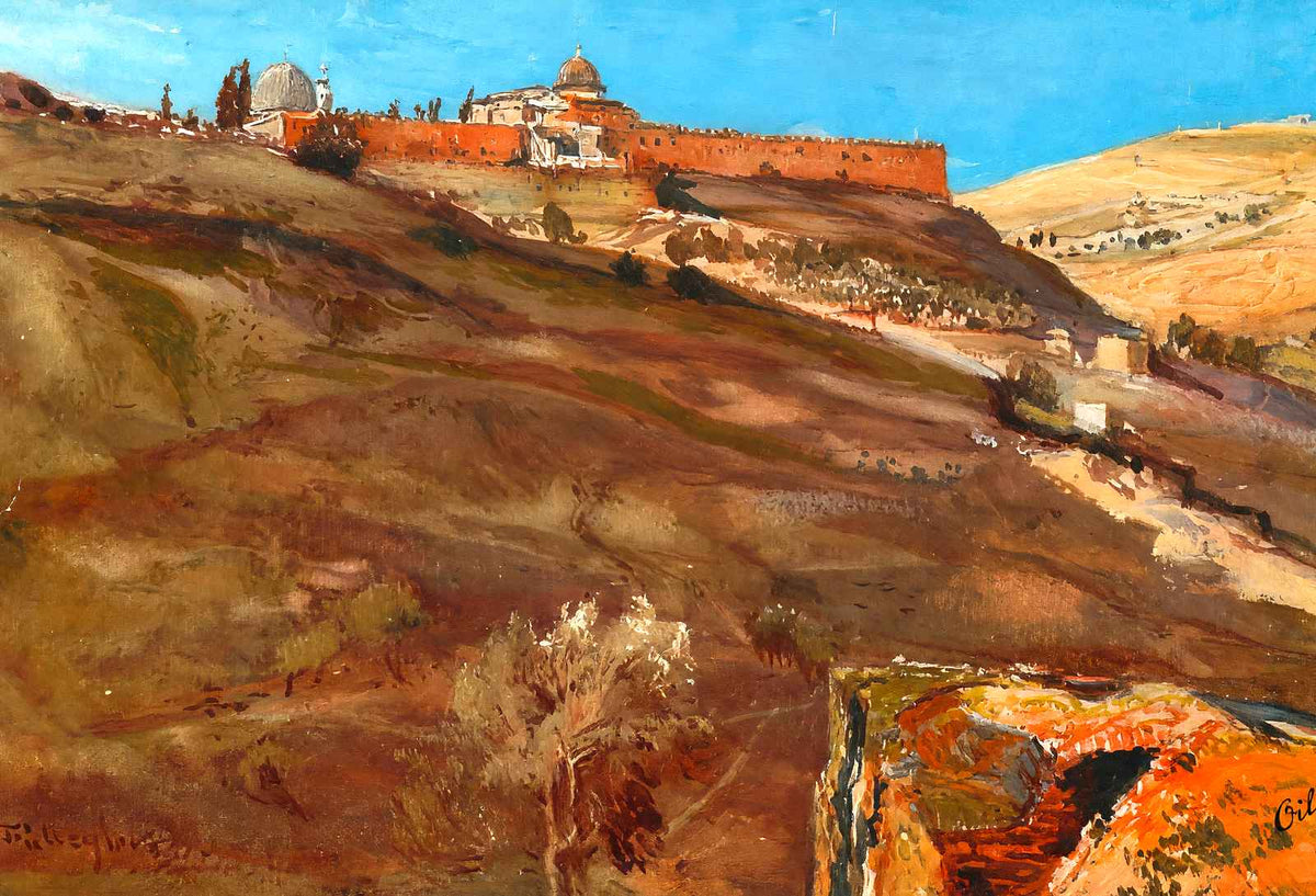 South Wall of Jerusalem art print
