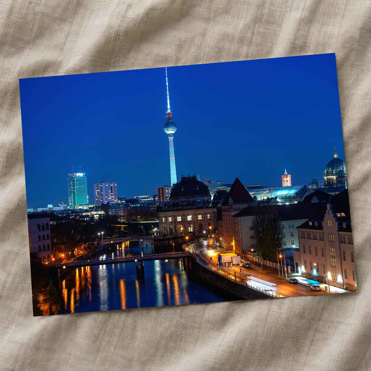 Spree River Berlin Germany Photo Print Wall Decor