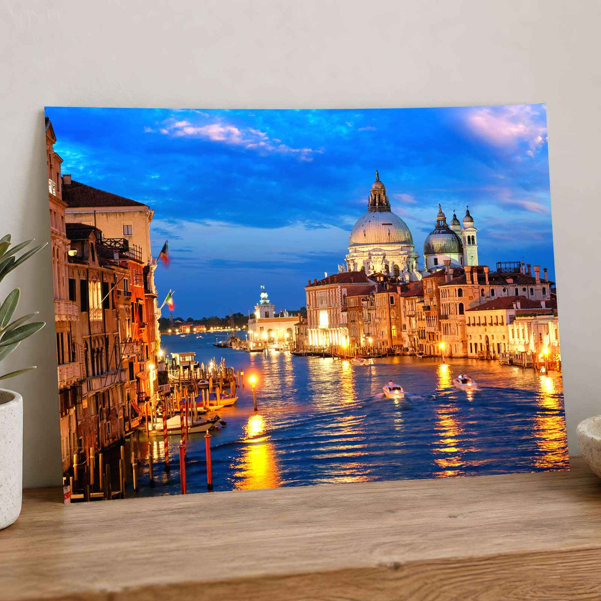Venice Grand Canal, Santa Maria Della Salute Photo Print Wall Decor