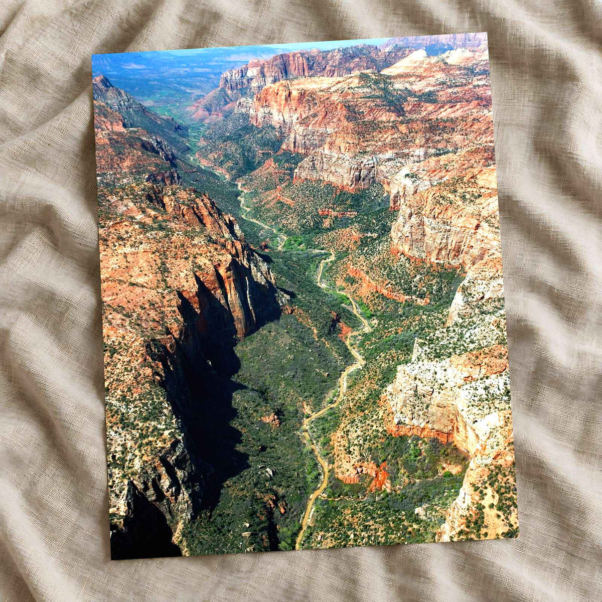 Zion National Park in Utah Photo Print Wall Decor