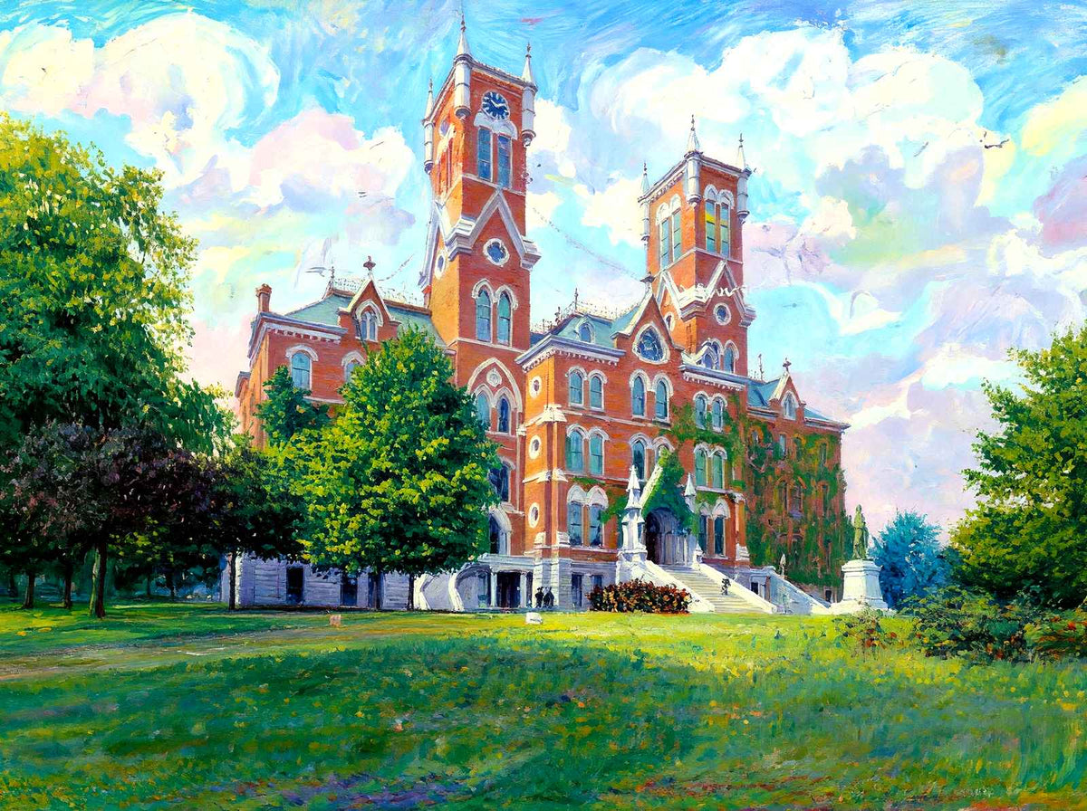 Vanderbilt Main Building, Nashville, TN 1906 art print