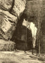 Twin Rocks, Rock City PA in 1904 vintage photo print
