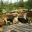 RR Tunnel in Nay Aug Park, Scranton PA 1907 vintage print