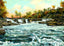 Caney Fork River, Rock Island, TN in 1908 art print