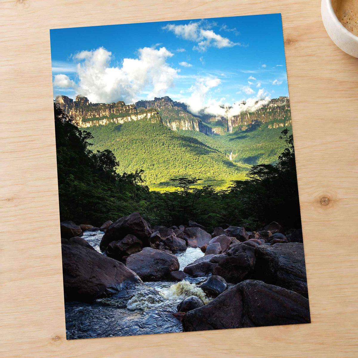 Churun River, Canaima National Park Photo Print Wall Decor