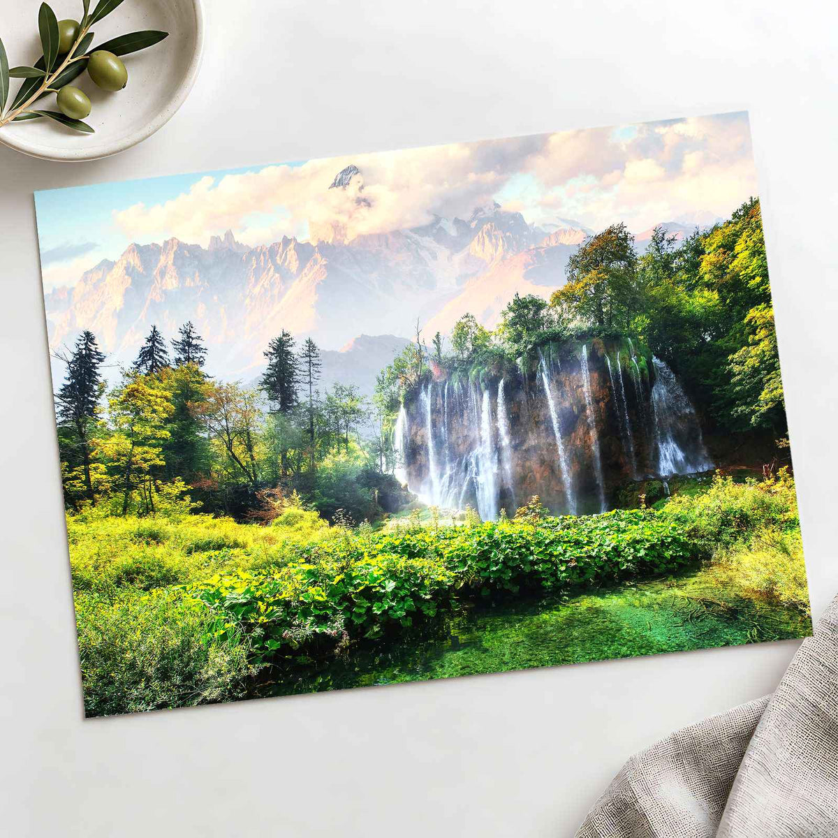 Plitvice Lakes National Park, Croatia Photo Print Wall Decor
