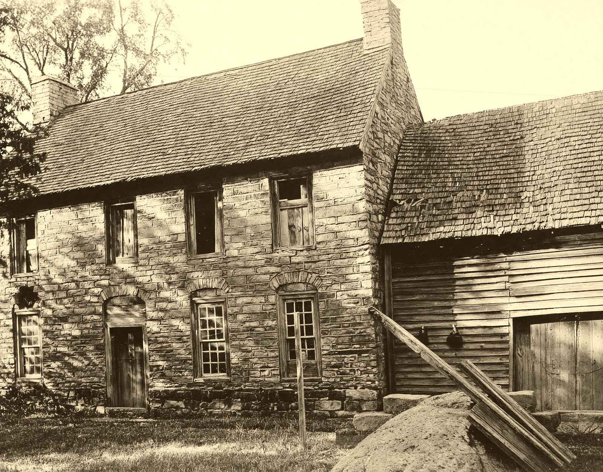 Historic Old Rock House Salisbury NC in 1905 restored photo print