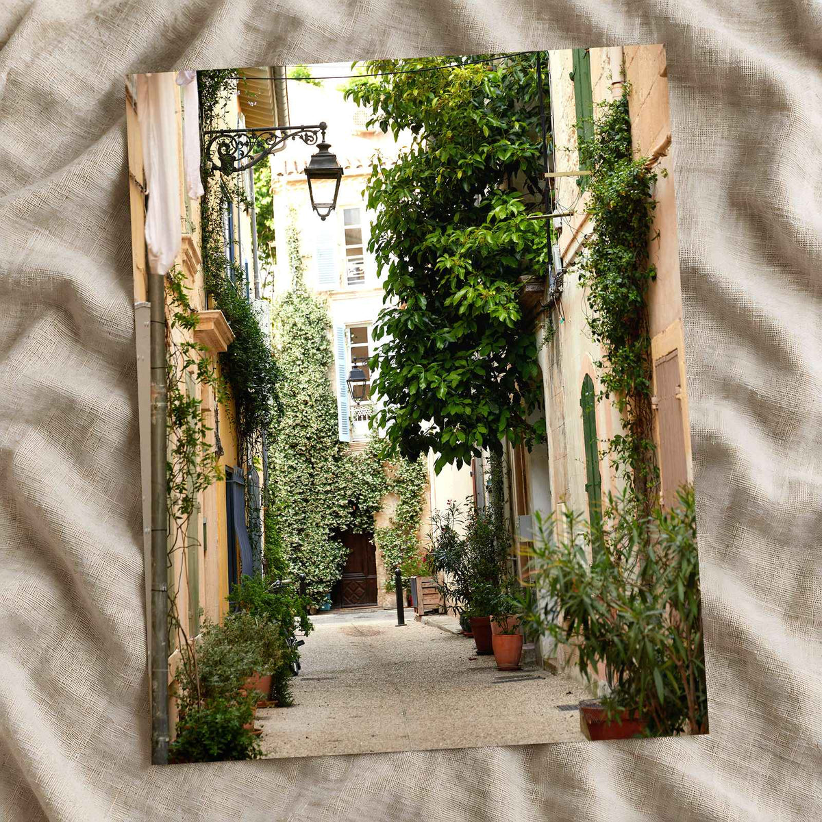 Arles Narrow Alley in France by Olivie Strauss Photo Print Wall Decor