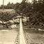 The Swinging Bridge, Connellsville, PA (1905) restored photo print