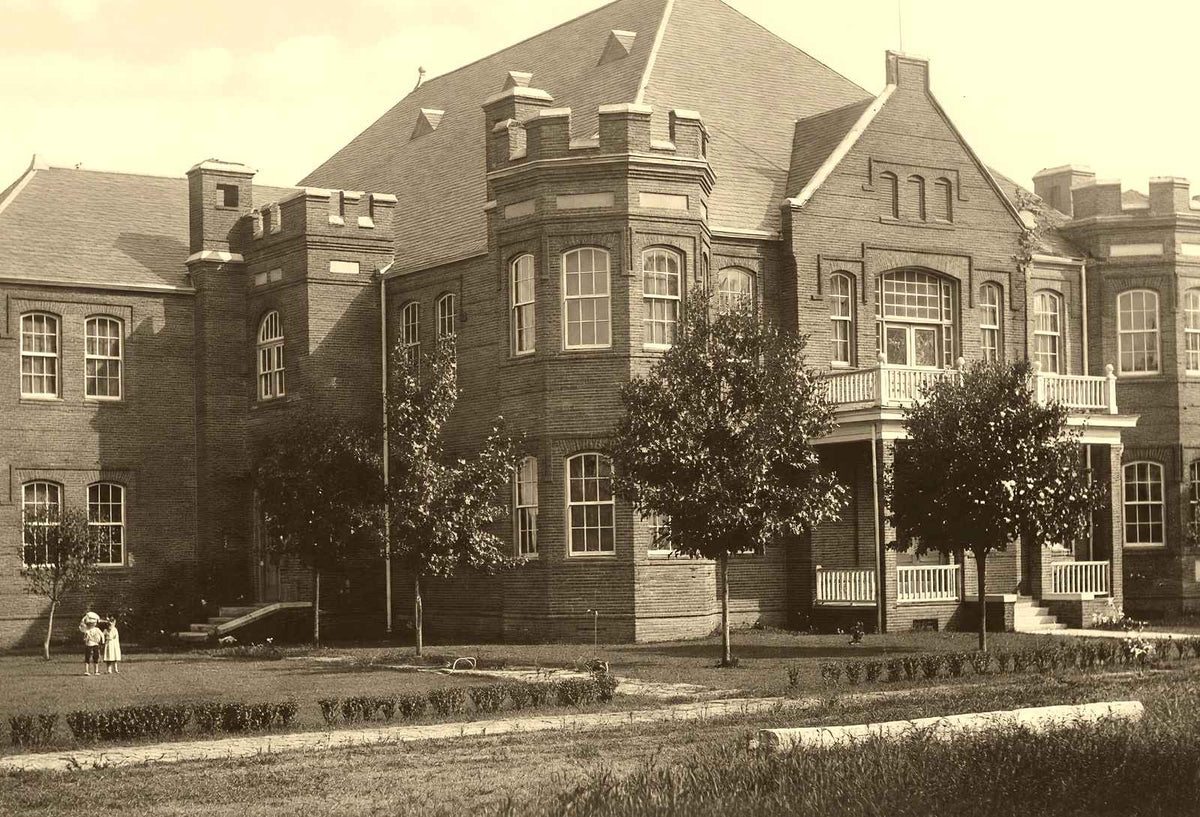 Historic Salisbury High School, Salisbury NC vintage photo print