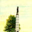 Colonial Monument, Greensboro, NC in 1906 art print