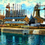 Furnaces Carnegie Steel, New Castle, PA 1906 art print