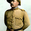 Theodore Roosevelt as a Rough Rider in 1906 vintage print