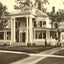Colonial Home, West Market St, Greensboro NC photo print