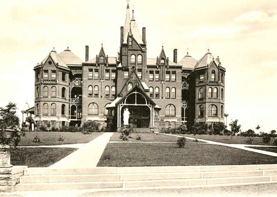 Greensburg Historic St Josephs Academy, PA vintage print