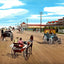 Ocean Avenue Looking West, Long Branch, NJ vintage print