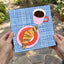 Cup of Coffee and Croissant by Beatriz Camaleão Art Print Wall Decor