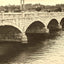 Historic John St Bridge, Appleton WI in 1905 vintage photo print
