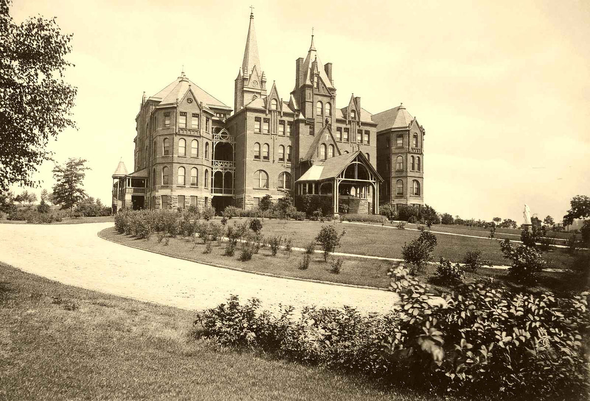 St Joseph's Academy, Greensburg PA in 1905 photo print