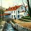 Mineral Springs Park Hotel, Reading, PA 1907 art print