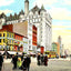 Broad Street from Market Street, Newark, NJ vintage print
