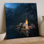 Small Town on Lake in Alps by Enis Can Ceyhan Photo Print Wall Decor