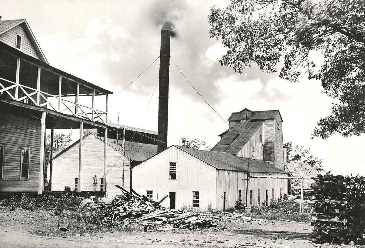 Gold Hill Copper Co Hoist, Gold Hill NC 1905 vintage print