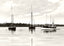 Pasquotank River at Elizabeth City NC in 1907 vintage photo print