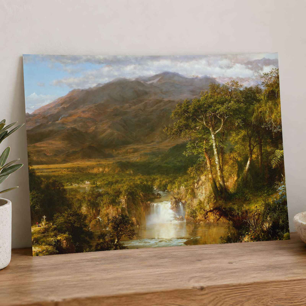 Heart of the Andes fine art print by Frederic Edwin Church (1859)