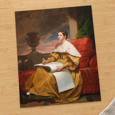 Susan Walker Morse (The Muse) painting by Samuel F. B. Morse (1833)