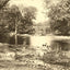 Swannanoa River at Biltmore, Asheville NC vintage print