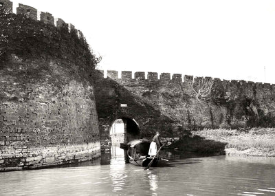 Chang-Su Watergate, China vintage photo print