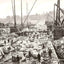 Laying Foundation of Big Dam at Whitney NC vintage photo print