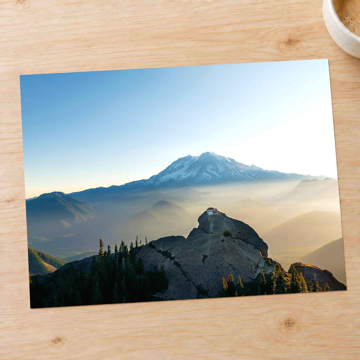 Mount Rainier National Park in Washington by Nick Da Fonseca Photo Print Wall Decor