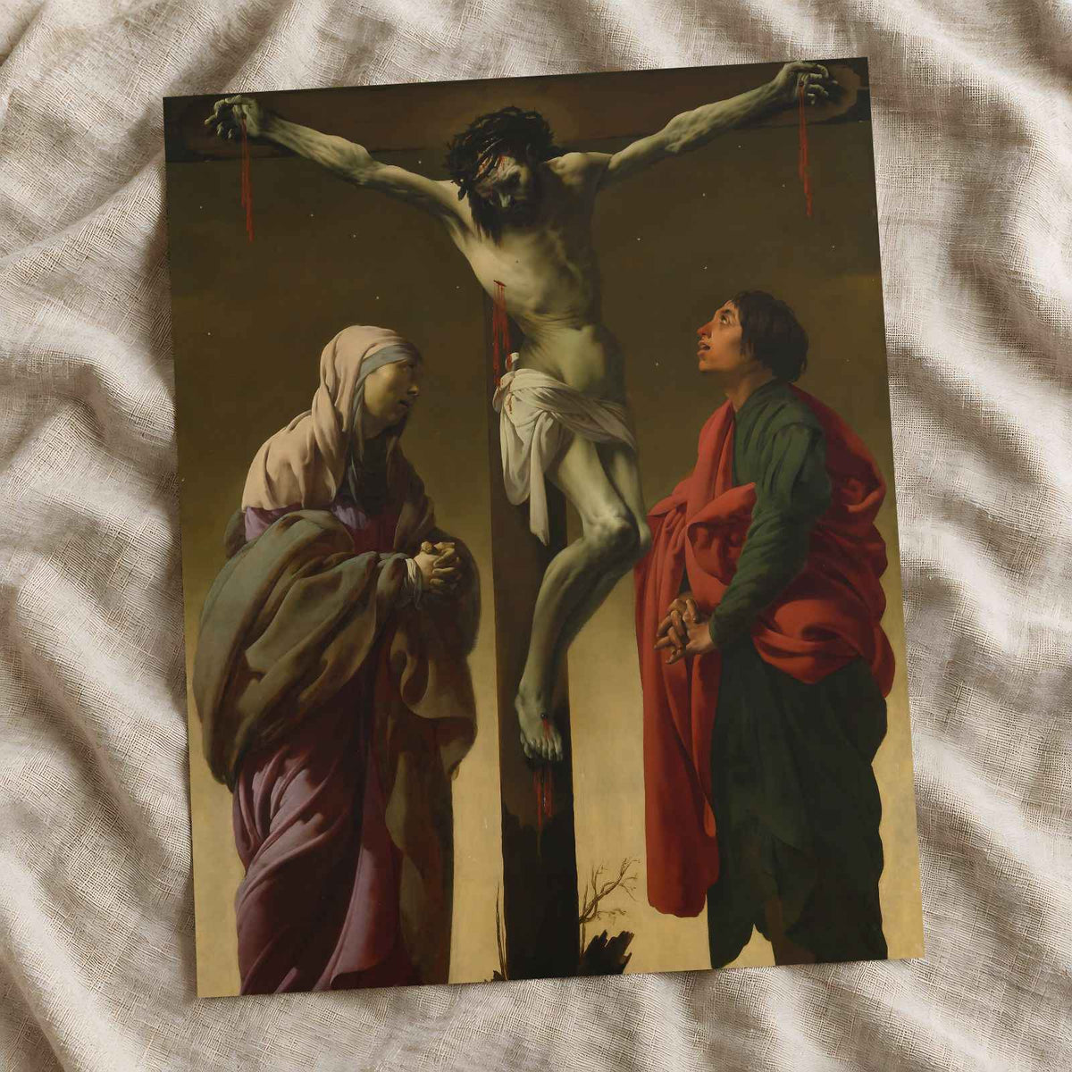 The Crucifixion painting by Hendrick ter Brugghen (1624)