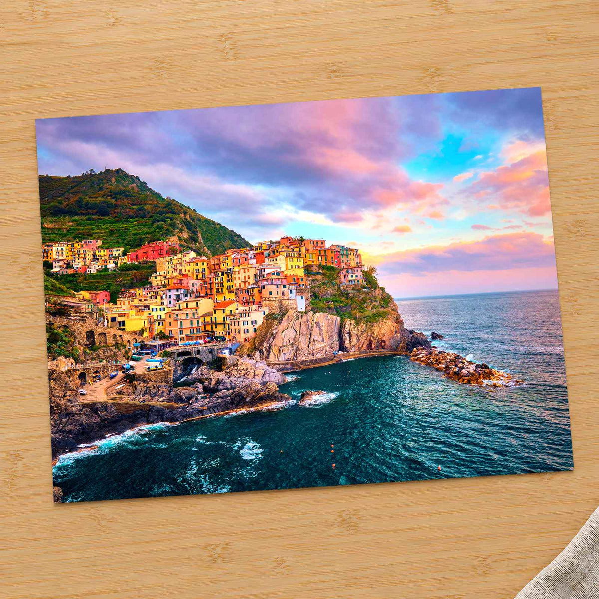 Manarola Village, Italy Photo Print Wall Decor