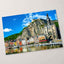 Church and Town by Sea Photo Print Wall Decor