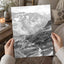 French Alps with Road, Black and White by Annie Spratt Photo Print Wall Decor
