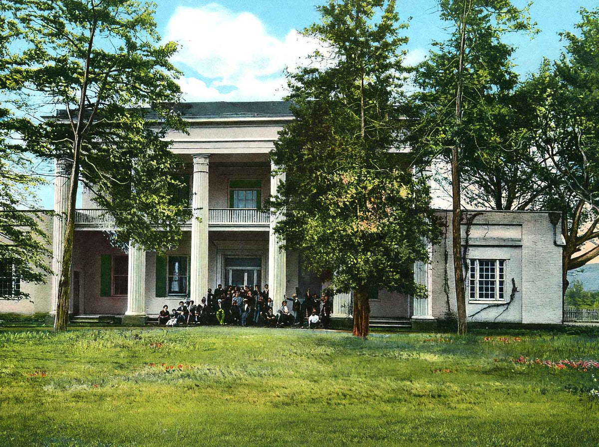 The Hermitage, Nashville, TN in 1906 vintage print