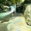 Below the Narrows, Green River, NC in 1907 art print