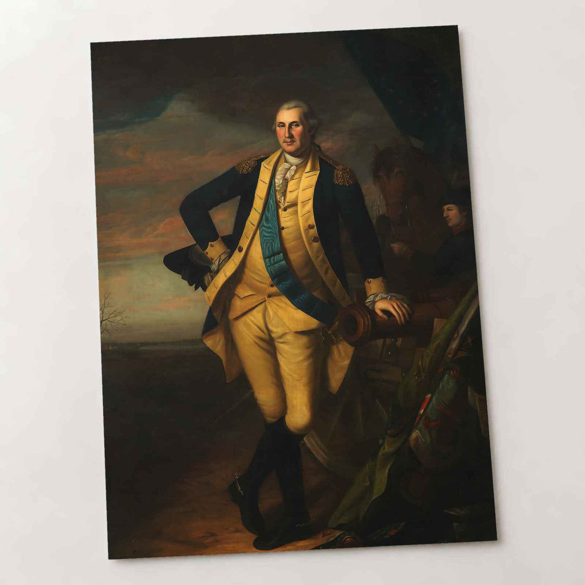 George Washington painting by Charles Willson Peale (1776)