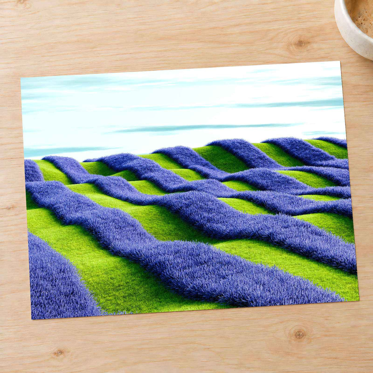 Lavendar Fields by Alex Shuper Photo Print Wall Decor