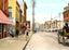 West Milwaukee St Near Jackson St, Janesville vintage print