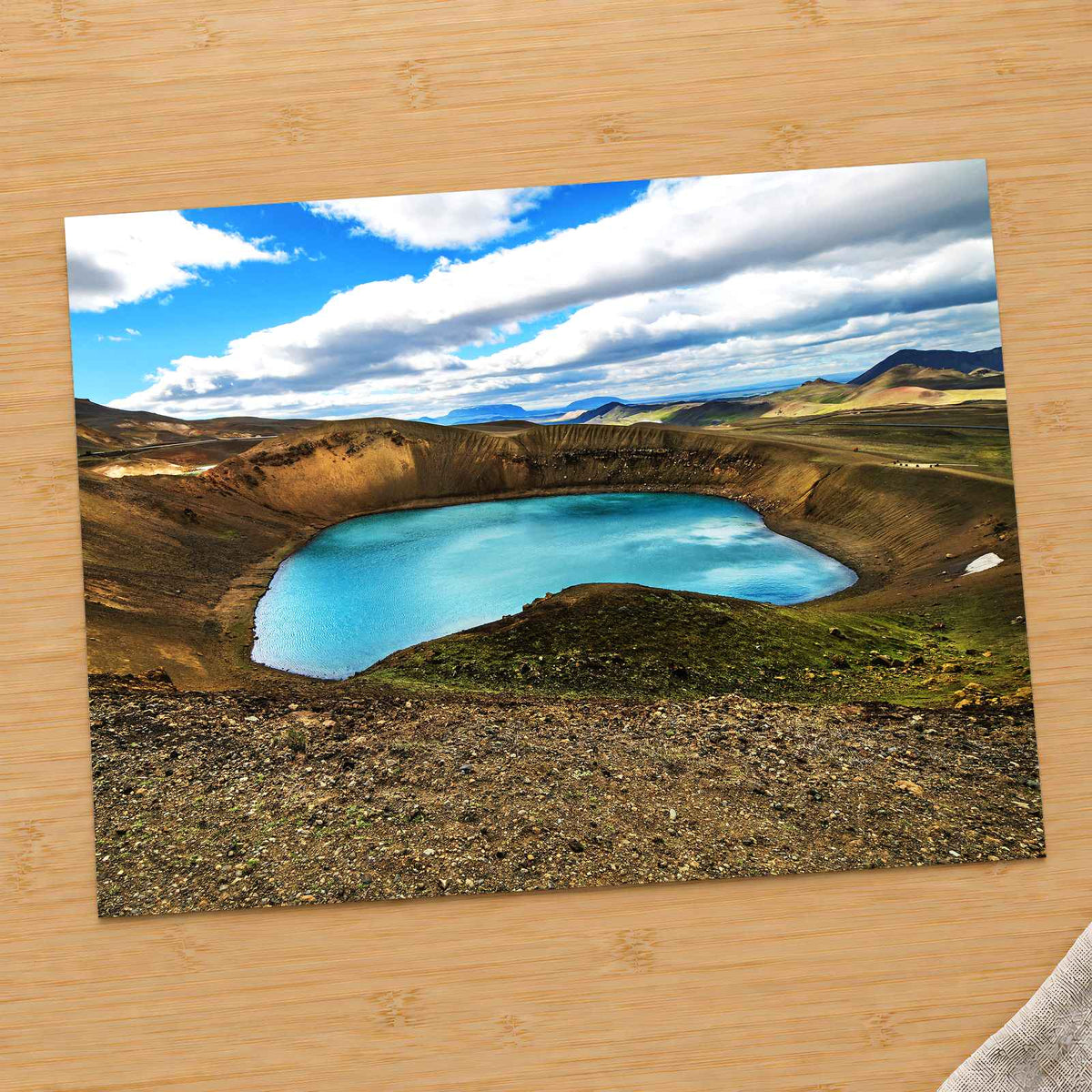 Lake in Iceland Photo Print Wall Decor