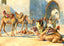 Caravan Resting at the Gate, Jerusalem art print