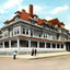 Gates Hotel, Hendersonville, NC in 1907 vintage print